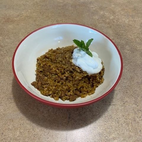 Middle Eastern Inspired Freekeh